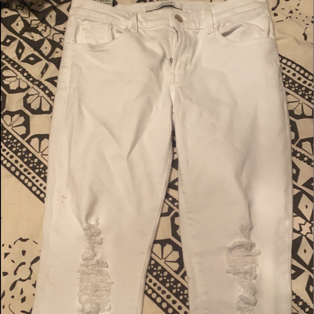 ⭐️sold⭐️J Brand Jeans Distressed worn once